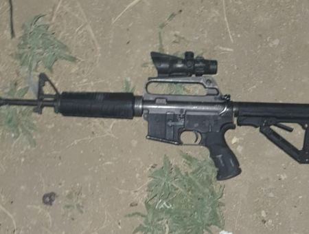 اطلاق نار في رهط واعتقال مشتبه بحوزته بندقية M16
